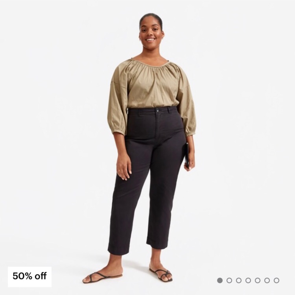Everlane Lightweight Straight leg crop